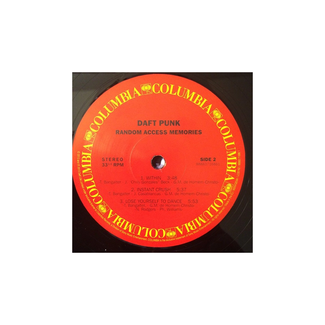 Вініловий диск LP2 Daft Punk: Random Access Memories