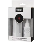Goka GK-R47 Набор для чистки виниловых пластинок (2 в 1) с раствором для ухода за пластинками, щеткой с бархатным ковриком Goka GK-R47 Набор для чистки виниловых пластинок (2 в 1) с раствором для ухода за пластинками, щеткой с бархатным ковриком