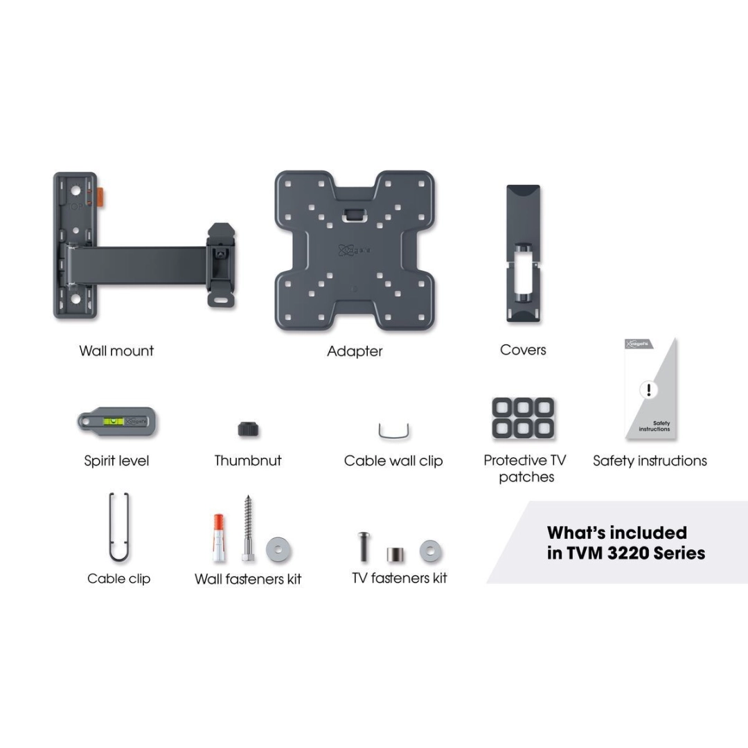 Vogel's TVM 3223 шарнірний настінний кронштейн для телевізорів Vogel's TVM 3223 шарнірний настінний кронштейн для телевізорів