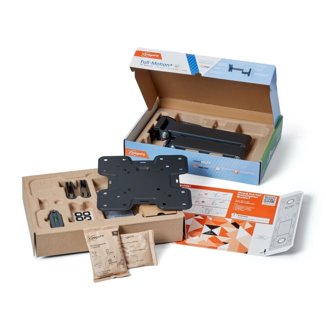 Vogel's TVM 3243 настінний шарнірний кронштейн для телевізорів (чорний) Vogel's TVM 3243 настінний шарнірний кронштейн для телевізорів (чорний)