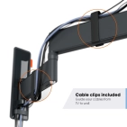 Vogel's TVM 3465 OLED похило-поворотне настінне кріплення для телевізора Vogel's TVM 3465 OLED похило-поворотне настінне кріплення для телевізора