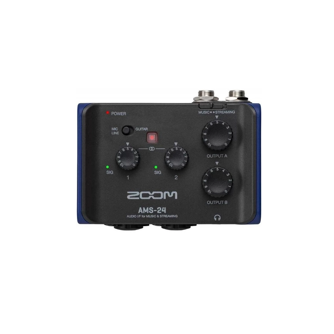 Аудіоінтерфейс Zoom AMS-24 Аудіоінтерфейс Zoom AMS-24