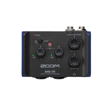 Аудіоінтерфейс Zoom AMS-24