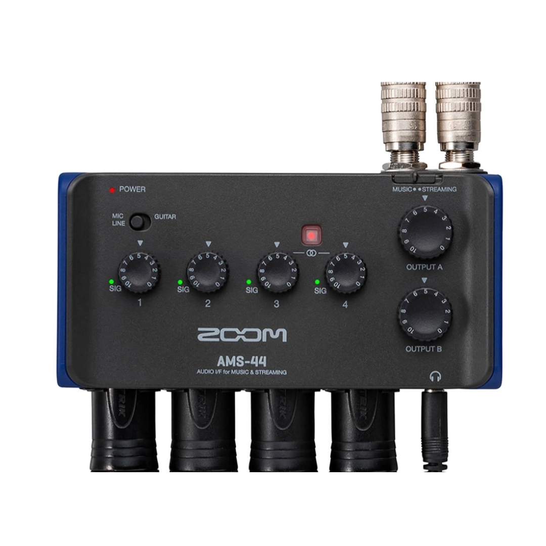 Аудіоінтерфейс Zoom AMS-44 Аудіоінтерфейс Zoom AMS-44