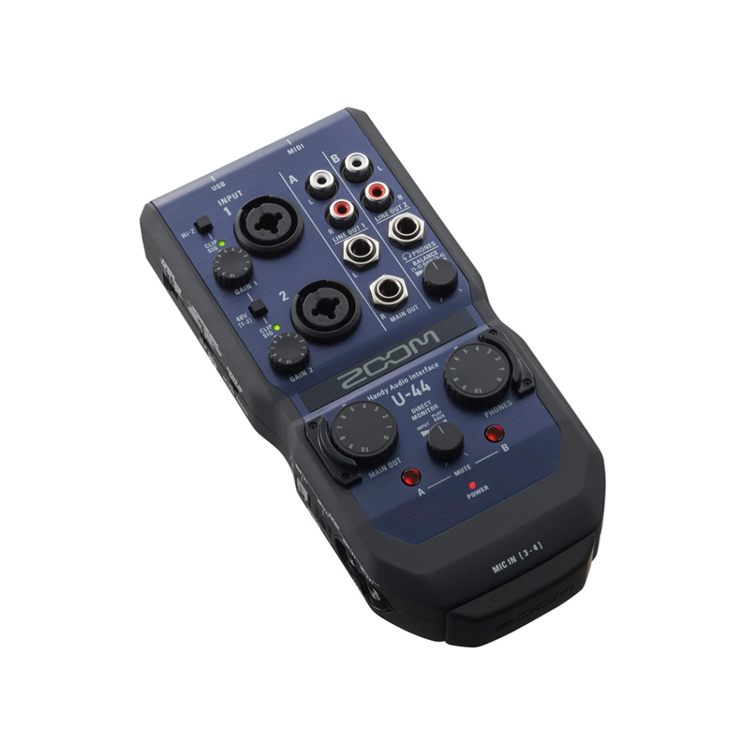Аудіоінтерфейс Zoom U-44 Аудіоінтерфейс Zoom U-44