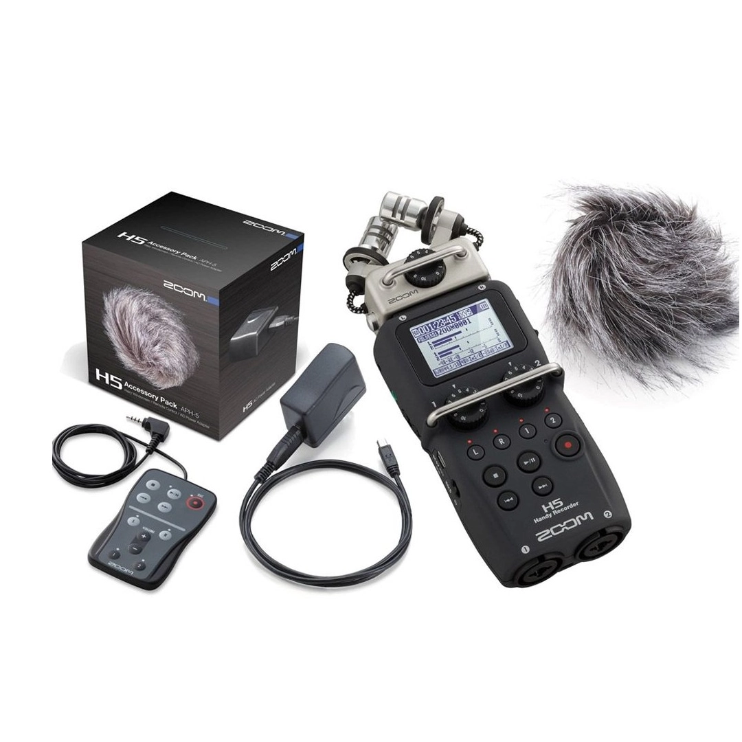 Zoom H5 recorder kit and accessory kit