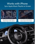 INVERY Airdual-Audi2G Bluetooth адаптер для 2004-2009 року Audi MMI AMI 2G iPod Music Interface