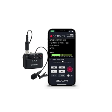 Портативний рекордер Zoom F2-BT Black