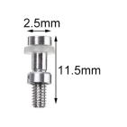 Гвинти для кріплення картриджа LP Sound M2.5*10.5 1 пара Гвинти для кріплення картриджа LP Sound M2.5*10.5 1 пара