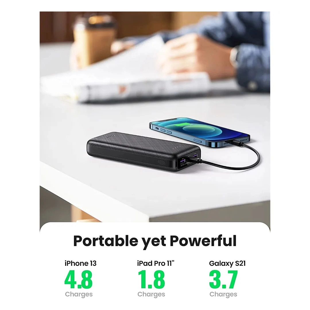 Повербанк Ugreen PB175 20000mAh PD 20W Black