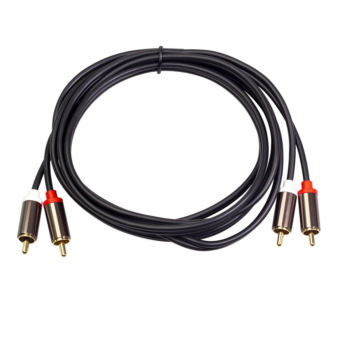 Стерео кабель 2RCA-2RCA 1m AirBase BL-2RCA-2RCA-1 Стерео кабель 2RCA-2RCA 1m AirBase BL-2RCA-2RCA-1