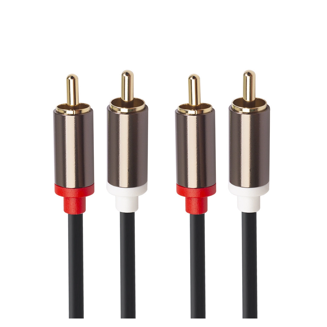 Стерео кабель 2RCA-2RCA 1m AirBase BL-2RCA-2RCA-1 Стерео кабель 2RCA-2RCA 1m AirBase BL-2RCA-2RCA-1