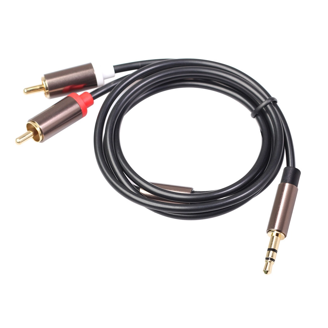 Стерео кабель 3.5-2RCA 1m AirBase BL-3.5-2RCA-1 Стерео кабель 3.5-2RCA 1m AirBase BL-3.5-2RCA-1