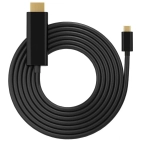 Кабель USB Type C-HDMI AirBase USBC-1, 1.8 м, підтримка 4K@30hz Кабель USB Type C-HDMI AirBase USBC-1, 1.8 м, підтримка 4K@30hz