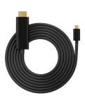 Кабель USB Type C-HDMI AirBase USBC-1, 1.8 м, підтримка 4K@30hz