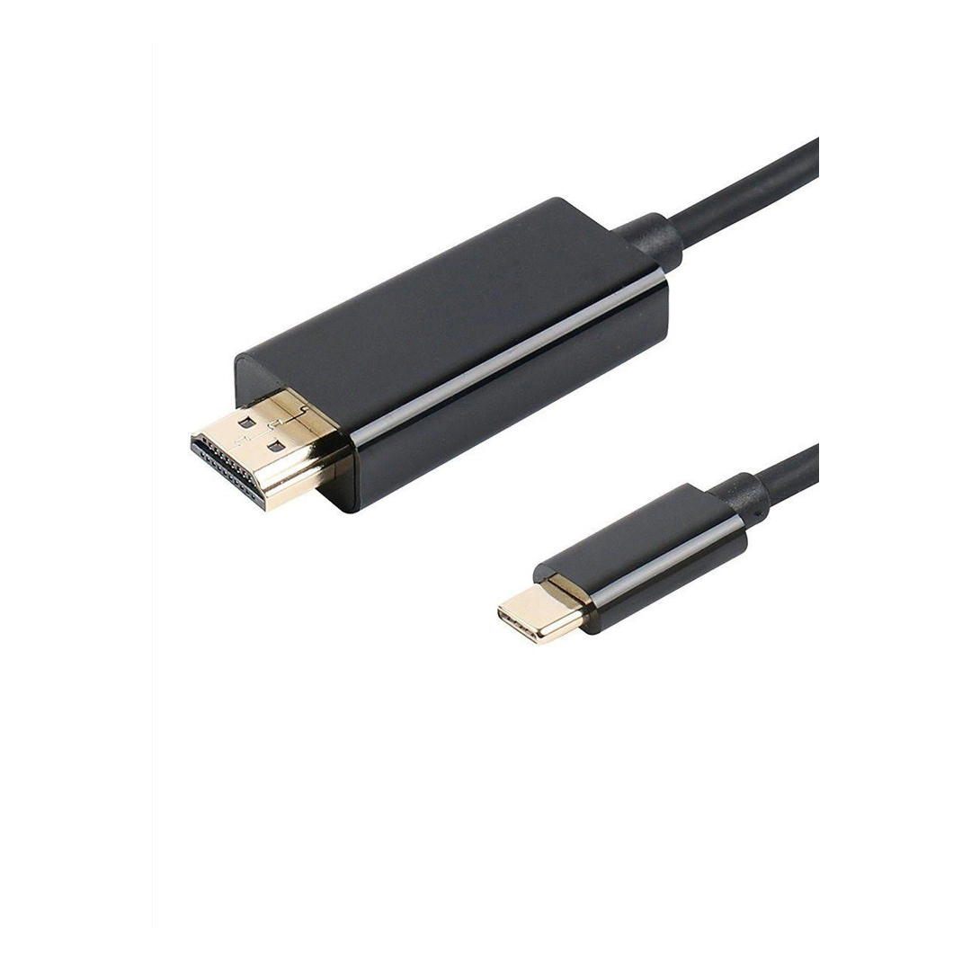 Кабель USB Type C-HDMI AirBase USBC-1, 1.8 м, підтримка 4K@30hz