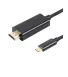 Кабель USB Type C - HDMI AirBase USBC-1, 1.8 м, поддержка 4K@30hz