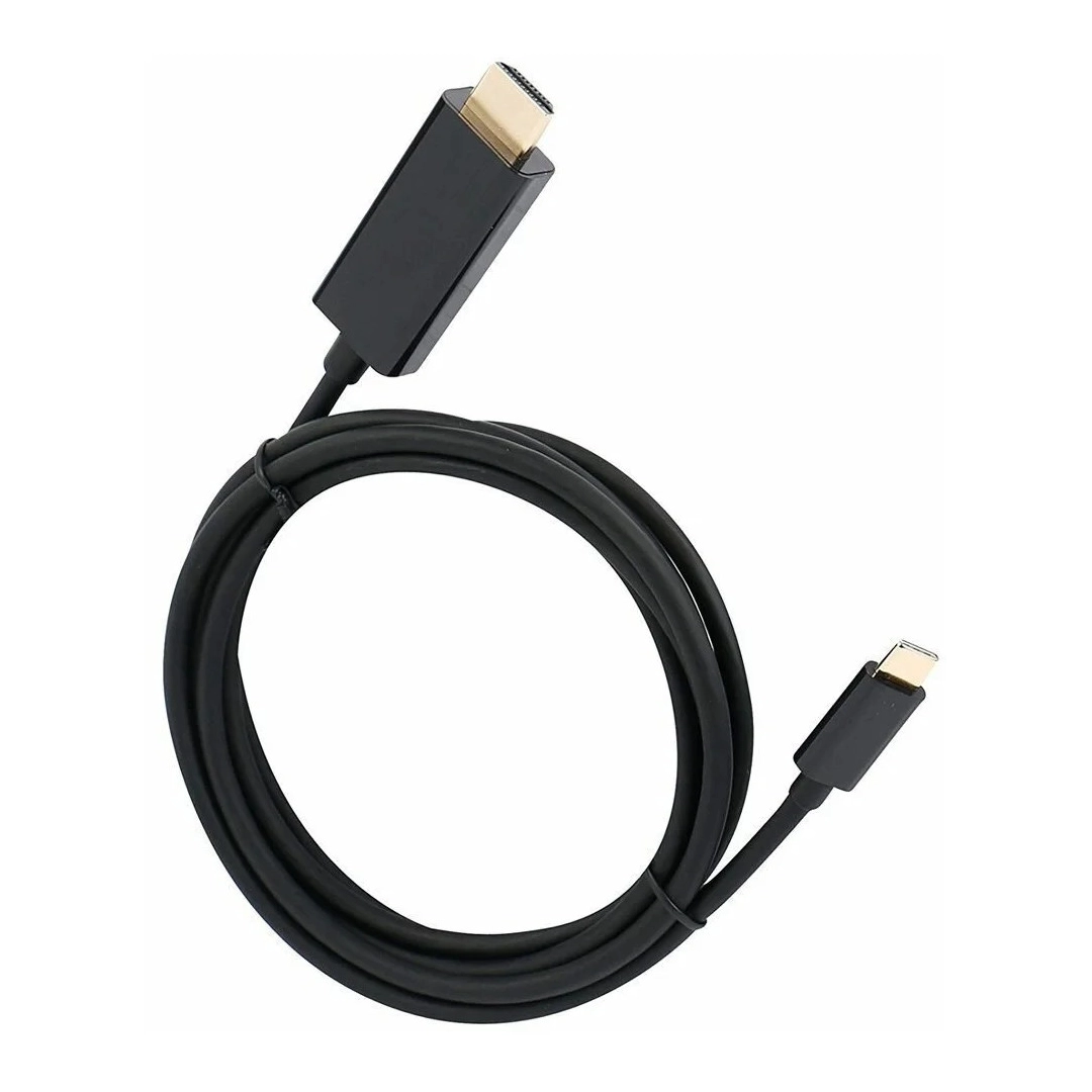 Кабель USB Type C-HDMI AirBase USBC-1, 1.8 м, підтримка 4K@30hz Кабель USB Type C-HDMI AirBase USBC-1, 1.8 м, підтримка 4K@30hz
