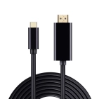 Кабель USB Type C-HDMI AirBase USBC-1, 1.8 м, підтримка 4K@30hz Кабель USB Type C-HDMI AirBase USBC-1, 1.8 м, підтримка 4K@30hz