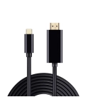 Кабель USB Type C-HDMI AirBase USBC-1, 1.8 м, підтримка 4K@30hz