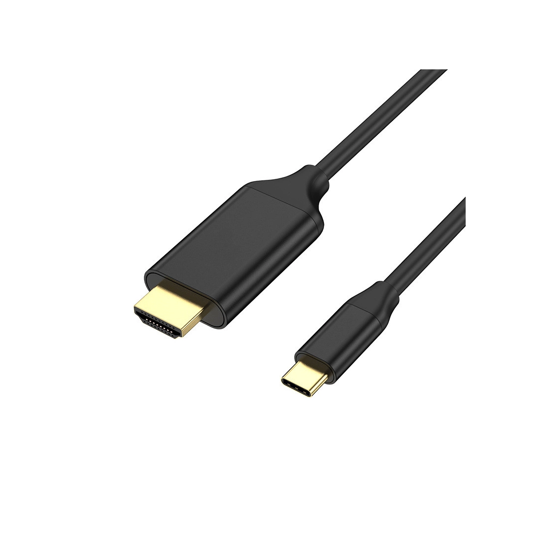 Кабель USB Type C-HDMI AirBase USBC-1, 1.8 м, підтримка 4K@30hz