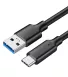 Кабель USB A-USB C 1m USB 3.2 10 Гбіт/с Gen2 AirBase BL-UAC-1