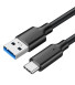 Кабель USB A-USB C 1m USB 3.2 10 Гбіт/с Gen2 AirBase BL-UAC-1
