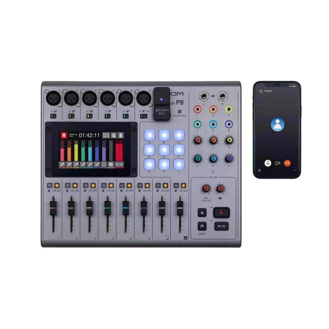 Рекордер Zoom PodTrak P8