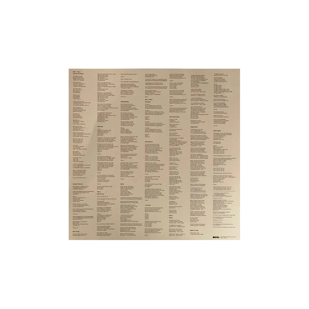 LP2 Red Hot Chili Peppers: Californication