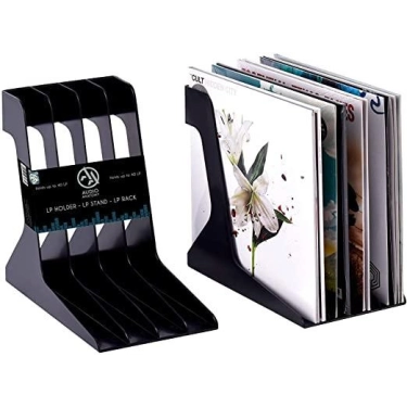 Підставка для вінілових платівок Audio Anatomy Lp Rack - Lp Staender - Black