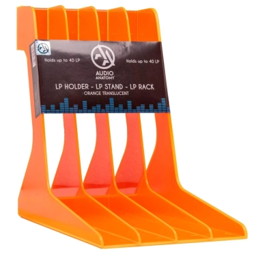 Підставка для грамплатівок Audio Anatomy Lp Rack - Lp Staender - Orange Translucent