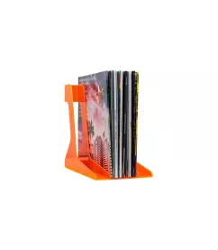 Підставка для грамплатівок Audio Anatomy Lp Rack - Lp Staender - Orange Translucent