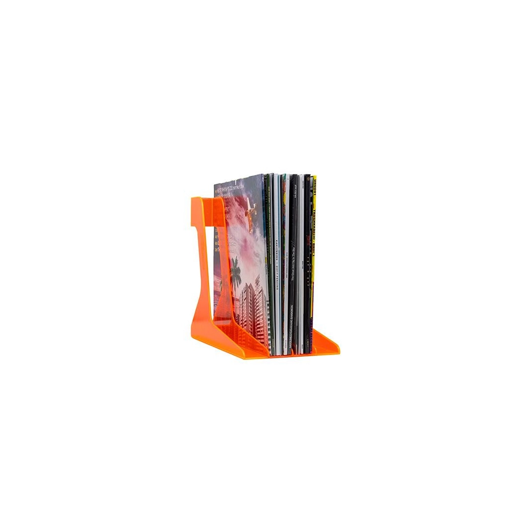 Підставка для грамплатівок Audio Anatomy Lp Rack - Lp Staender - Orange Translucent Підставка для грамплатівок Audio Anatomy Lp Rack - Lp Staender - Orange Translucent