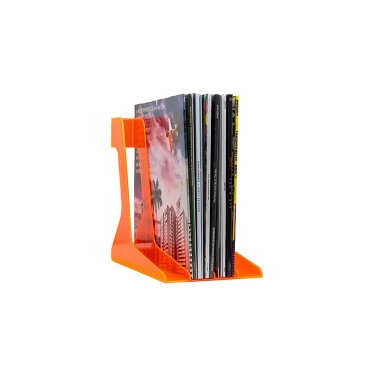 Підставка для грамплатівок Audio Anatomy Lp Rack - Lp Staender - Orange Translucent