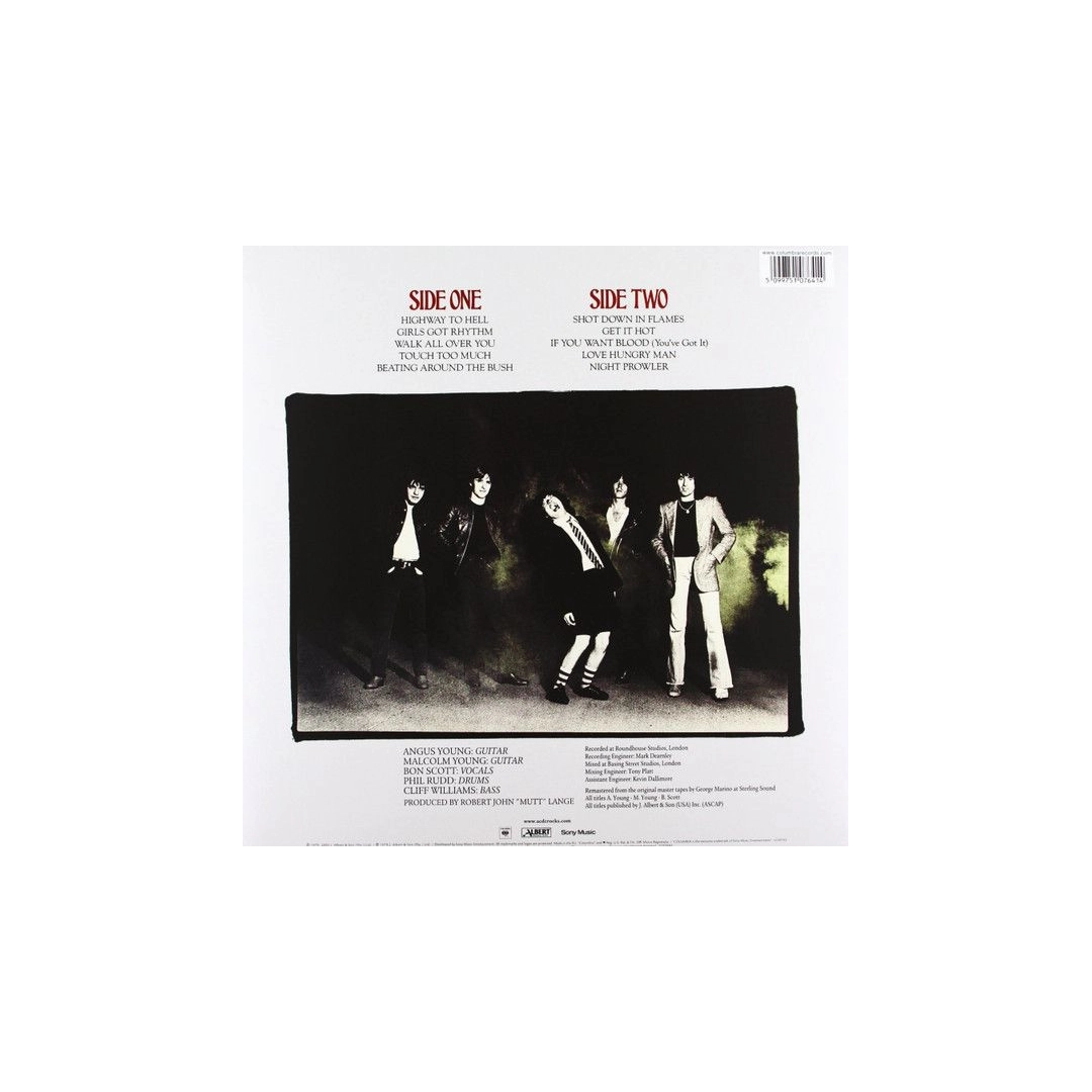 Вінілова платівка LP AC/DC: HIGHWAY TO HELL