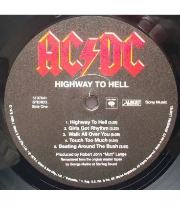 Вінілова платівка LP AC/DC: HIGHWAY TO HELL