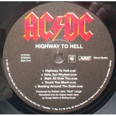 Вінілова платівка LP AC/DC: HIGHWAY TO HELL