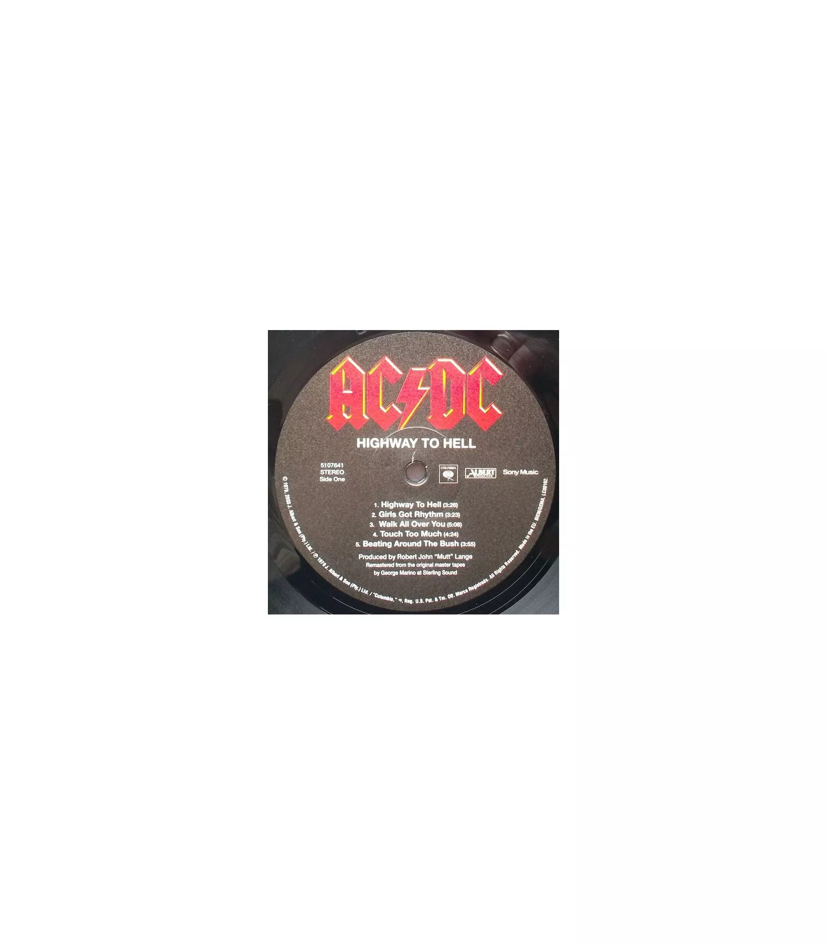 Vinyl record LP AC/DC: HIGHWAY TO HELL - Plastinka
