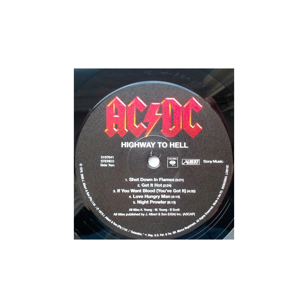 Вінілова платівка LP AC/DC: HIGHWAY TO HELL