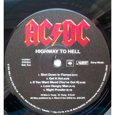Вінілова платівка LP AC/DC: HIGHWAY TO HELL