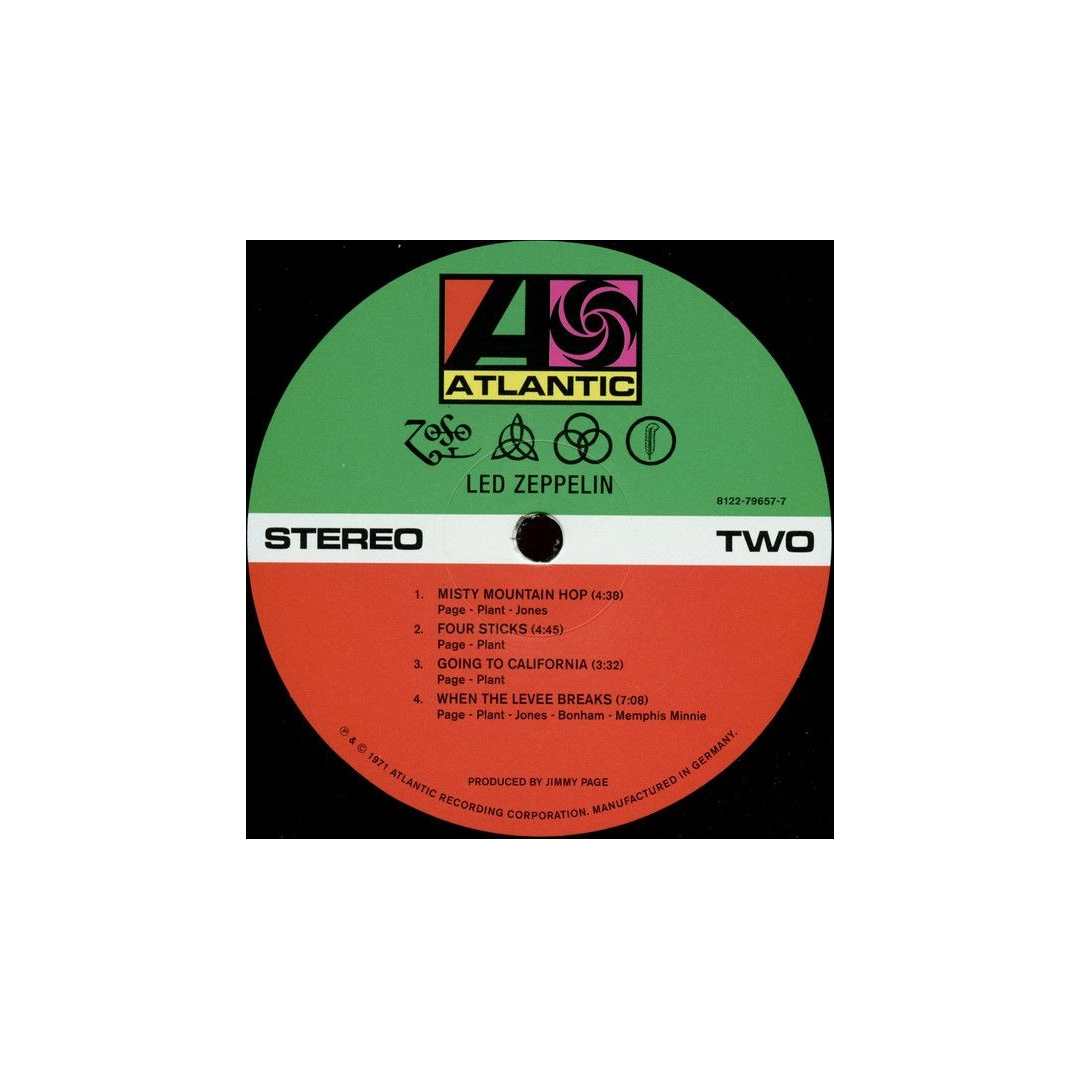 Вінілова платівка LP Led Zeppelin: LED ZEPPELIN IV