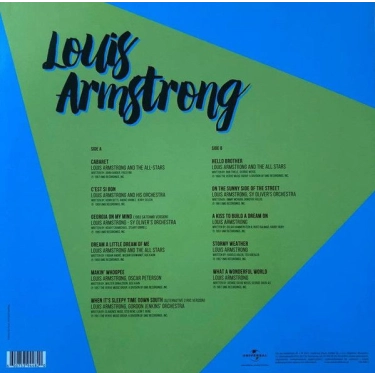 Вінілова платівка LP Louis Armstrong: The Best Of