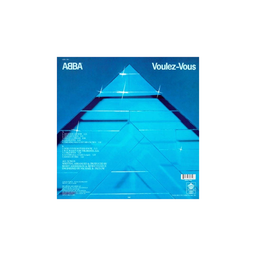 Вінілова платівка LP Abba: Voulez-Vous