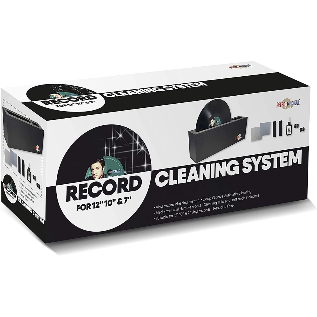 Система очищення вінілових платівок Retro Musique Record Cleaning System Vinyl Система очищення вінілових платівок Retro Musique Record Cleaning System Vinyl