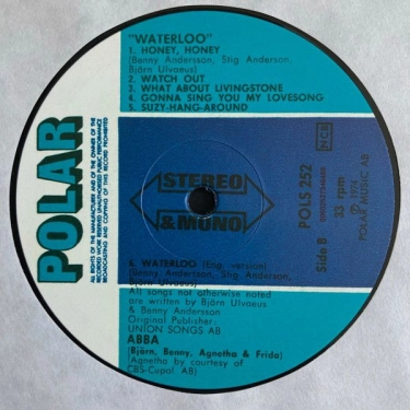 Вінілова платівка LP Abba: Waterloo