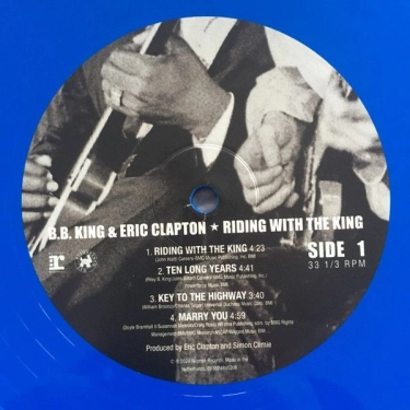 LP2 BB King & Eric Clapton: Riding With The King