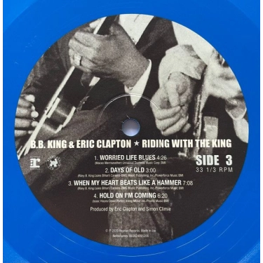 LP2 BB King & Eric Clapton: Riding With The King