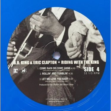 LP2 BB King & Eric Clapton: Riding With The King