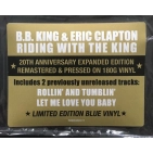 LP2 BB King & Eric Clapton: Riding With The King