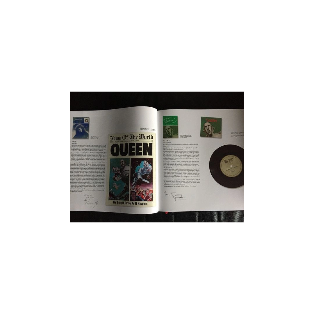 Box-set Queen: News Of The World (LP, 3xCD, DVD)